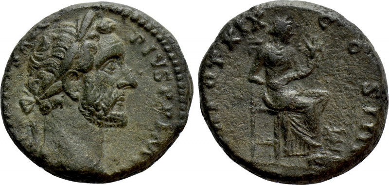 ANTONINUS PIUS (138-161). As. Rome. 

Obv: ANTONINVS AVG PIVS P P IMP II. 
La...