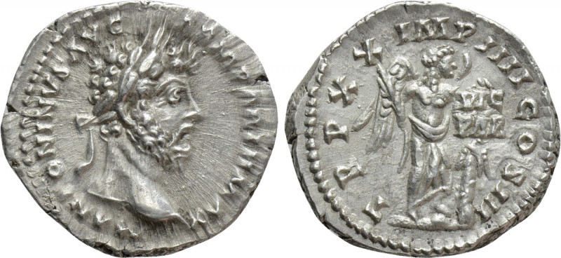 MARCUS AURELIUS (161-180). Denarius. Rome. 

Obv: M ANTONINVS AVG ARM PARTH MA...