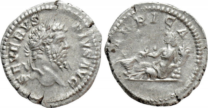 SEPTIMIUS SEVERUS (193-211). Denarius. Rome. 

Obv: SEVERVS PIVS AVG. 
Laurea...