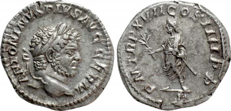 CARACALLA (197-217). Denarius. Rome. 

Obv: ANTONINVS PIVS AVG GERM. 
Laureat...