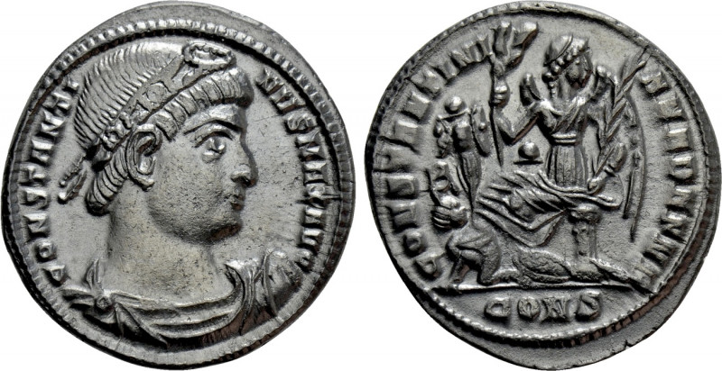 CONSTANTINE I 'THE GREAT' (307/10-337). Follis. Constantinople. 

Obv: CONSTAN...