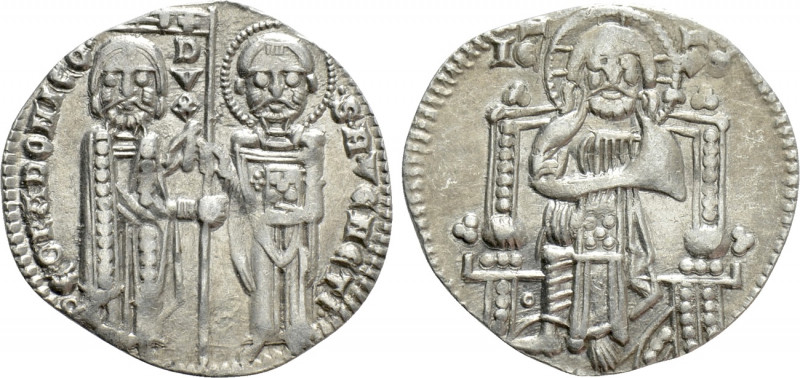 ITALY. Venice. Pietro Gradenigo (1289-1311). Grosso. 

Obv: PЄ GRADONICO DVX S...