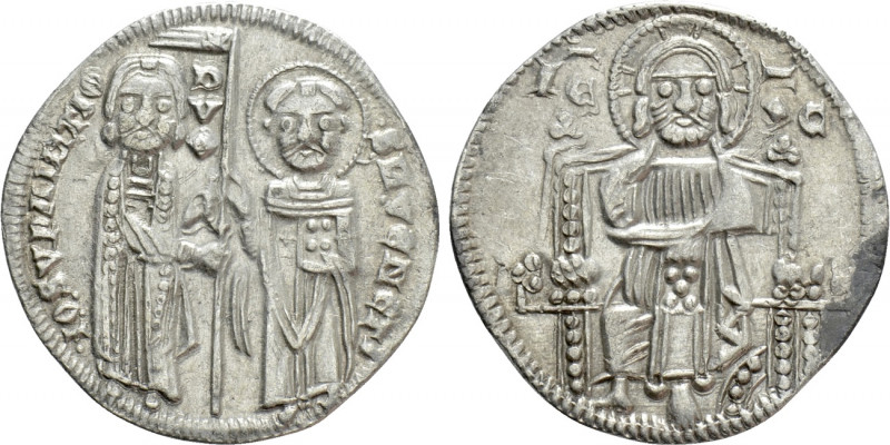 ITALY. Venice. Giovanni Soranzo (1312-1328). Grosso. 

Obv: IO SVPANTIO / DVX ...