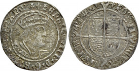 ENGLAND. Henry VIII (1509-1547). Groat. Tower (London). Second coinage; im: lis