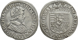 FRANCE. Lorraine. Charles IV (1624-1675). Teston (1627). Nancy