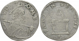 ITALY. Papal States. Hadrian VI (1522-1523). Foghetto. Parma