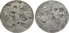 MEXICO. Carlos IV (1788-1808). 8 Reales (1799-FM). With Eastern countermarks