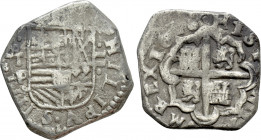 SPAIN. Philip III (1598-1621). 2 Reales (1618). Toledo
