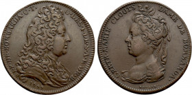FRANCE. Jean-Paul (Gio Paolo) de Bombarda (Architect and musician). Medal (1699)