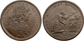 FRANCE. Louis XV (1715-1774). Jeton (1737)