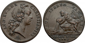 FRANCE. Louis XV (1715-1774). Jeton (1745)