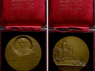 MONACO. Ae medal (1913). 50th Anniversary of the Founding of the Société des Bains