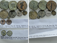 8 Ancient Coins; Roman, Migration Period etc