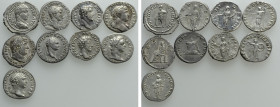 9 Roman Coins