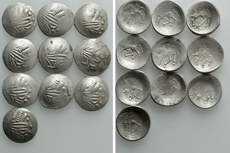 10 Celtic Tetradrachms. 

Obv: .
Rev: .

. 

Condition: See picture.

W...