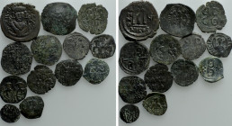 13 Byzantine Coins