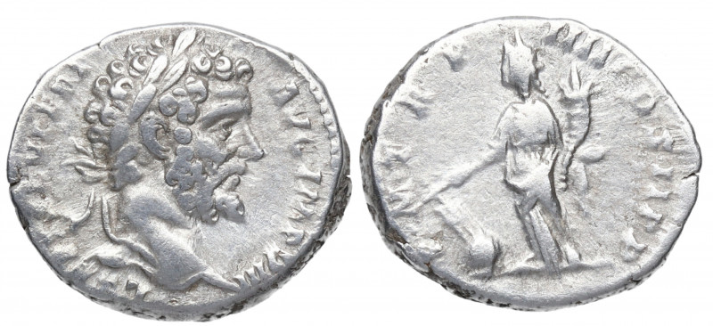 196 d.C. Septimio Severo. Roma. Denario. DS 4119 e.2. Ag. 3,66 g. PM TR P IIII C...