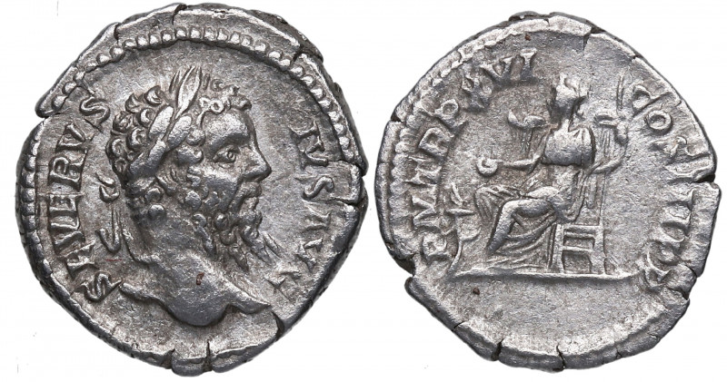 208 d.C. Septimio Severo. Roma. Denario. DS 4133 b.1. Ag. 3,19 g. PM TR P XVI CO...