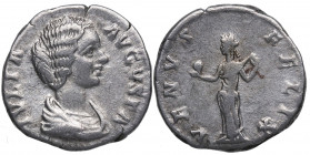 199 d.C. Julia Domna. Roma. Denario. DS 4207 J.1. Al. 3,31 g. VENVS FELIX Venus a izq. MBC+. Est.70.