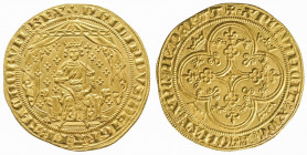 PHILIPPE VI (1328-1350). Pavillon d’or (5,11 g). Ref : Dy 251.
Superbe