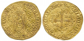 CHARLES VII (1422-1461). Royal d’or (3,83 g.). TTB, flan réformé