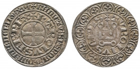 CHARLES IV (1322-1328). Gros tournois (4,11 g.).
Ref : Ciani 255, Dy. 242.
TTB