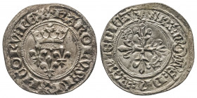 CHARLES VI (1380-1422). 
Gros dit florette (3.02 g) Ref : Ciani 524, Dy. 387.
Superbe et rare en cet état