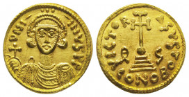 ITALIE. Bénévent, Gisulf II (742-751). Solidus (4,09g), au nom de Justinien.
Ref : Fr 91.
Rare et Superbe