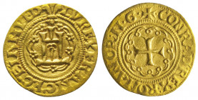 ITALIE. Gênes, Louis XII (1499-1513). Ducat (3,49 g) au nom du roi de France. Ref : Fr 404.
Extrêmement rare et TTB. A été montée?