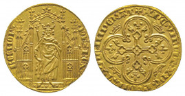 Luxembourg. Jean l’Aveugle (1310-1346). Royal d’or (4,18 g.).
Ref : Fr 2.
Très rare et Superbe . Avec son étiquette d'origine