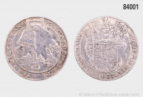 Braunschweig-Wolfenbüttel, August der Jüngere (1635-1666), 7. Glockentaler 1643, 26,84 g, 41 mm, Welter 816, Davenport 6375, Fassungsspuren, schön-fas...
