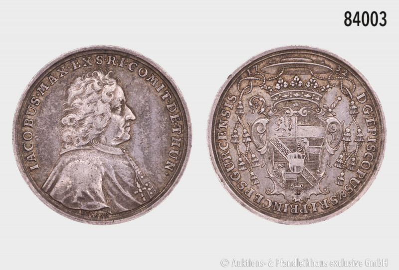 Fürstliches Hochstift Gurk, Jacob Maximilian, Graf von Thun und Hohenstein (1681...
