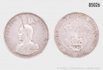 Deutsch-Ostafrika, 1 Rupie 1897, 30 mm, J. N713, Randfehler und Kratzer, schön-fast sehr schön