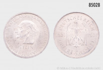 Weimarer Republik, 3 RM 1931 A, Freiherr vom Stein, 30 mm, J. 348, kleine Randfehler und Kratzer, fast vorzüglich-vorzüglich