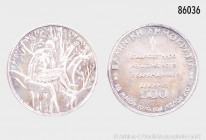 Griechenland, 500 Drachmen 1979, 900er Silber, auf den Vertrag über den Beitritt zur Europäischen Gemeinschaft, 13,06 g, 31 mm, sehr selten, 18.000 Ex...