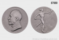 Konv. 2 Medaillen: Medaille 1914, auf Paul von Breitenbach, des Christianenheim des Eisenbahn-Töchterhorts der königlichen Eisenbahndirektion Köln, ma...