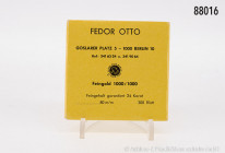 1 Packung Blattgold, 300 Blatt, 24 Karat Feingold, Fa. Fedor Otto, Berlin, in OVP, sehr guter Zustand