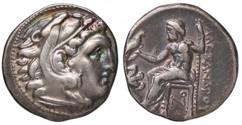 GRECHE - RE DI MACEDONIA - Alessandro III (336-323 a.C.) - Dracma - Testa di Era...
