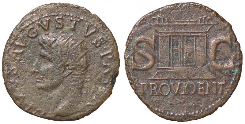 ROMANE IMPERIALI - Augusto (27 a.C.-14 d.C.) - Dupondio (Restituzione di Tiberio...