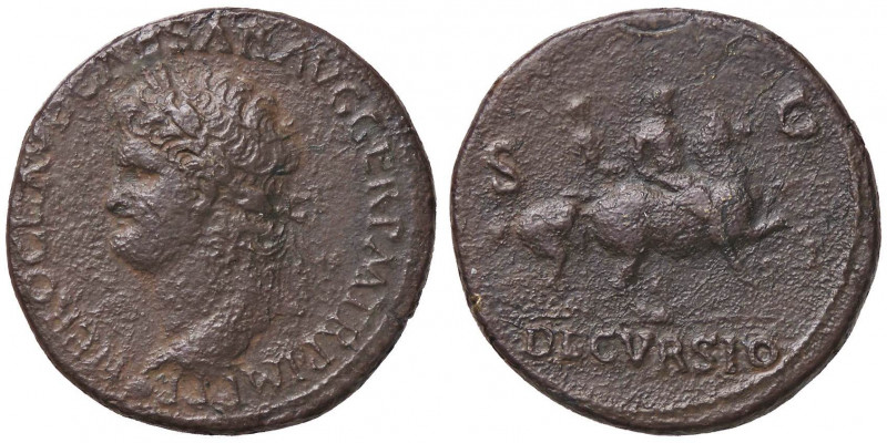ROMANE IMPERIALI - Nerone (54-68) - Sesterzio - Testa laureata a s. /R Nerone co...