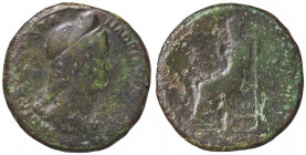 ROMANE IMPERIALI - Sabina (moglie di Adriano) - Sesterzio - Busto drappeggiato e diademato a d. /R Il Pudore seduto a s. porta la mano d. alla bocca C...