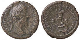 ROMANE IMPERIALI - Marco Aurelio (161-180) - Asse - Testa laureata a d. /R La Germania piangente seduta ai piedi di un trofeo C. 224 (AE g. 12,25)
 ...