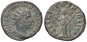 ROMANE IMPERIALI - Treboniano Gallo (251-253) - Antoniniano - Busto radiato e drappeggiato a d. /R La Felicità stante con scettro trasversale si appog...