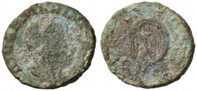 ROMANE IMPERIALI - Mariniana (moglie di Valeriano I) - Asse - Busto drappeggiato e velato a d. /R Pavone di fronte con la coda aperta e la testa a d. ...