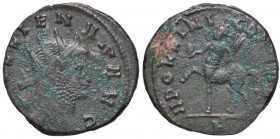 ROMANE IMPERIALI - Gallieno (253-268) - Antoniniano - Busto radiato e drappeggiato a d. /R Centauro andante a s. con due frecce C. 73; RIC 164 (MI g. ...
