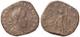 ROMANE IMPERIALI - Gallieno (253-268) - Sesterzio - Busto laureato e drappeggiato a d. /R La Sicurezza stante di fronte con la testa a s., con scettro...