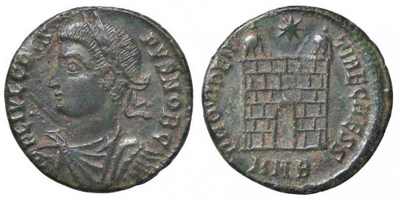 ROMANE IMPERIALI - Crispo (317-326) - Follis ridotto - Busto laureato e corazzat...