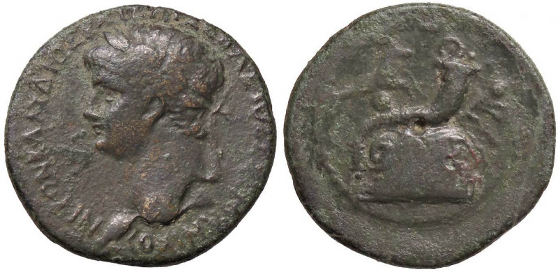 ROMANE PROVINCIALI - Nerone (54-68) - AE 27 (Nicea-Bithynia) - Testa laureata a ...