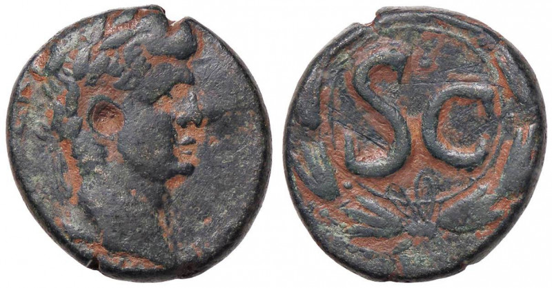 ROMANE PROVINCIALI - Nerone (54-68) - AE 24 (Seleuci e Pieria) - Testa laureata ...