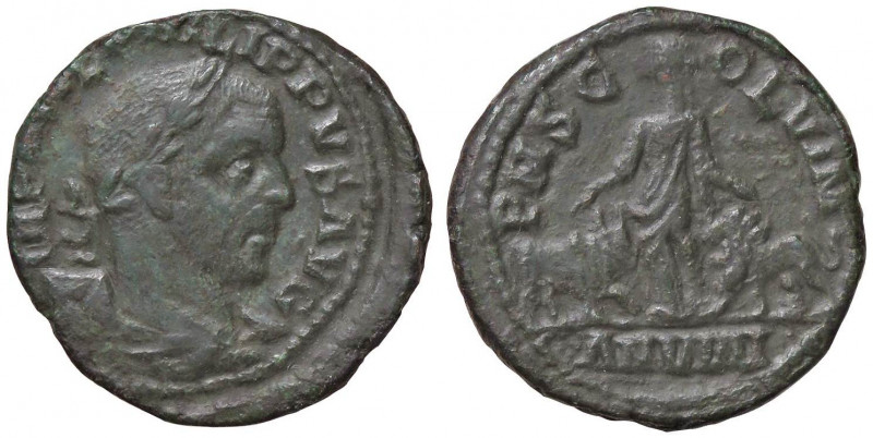 ROMANE PROVINCIALI - Filippo I (244-249) - AE 30 (Viminacium) - Busto laureato e...